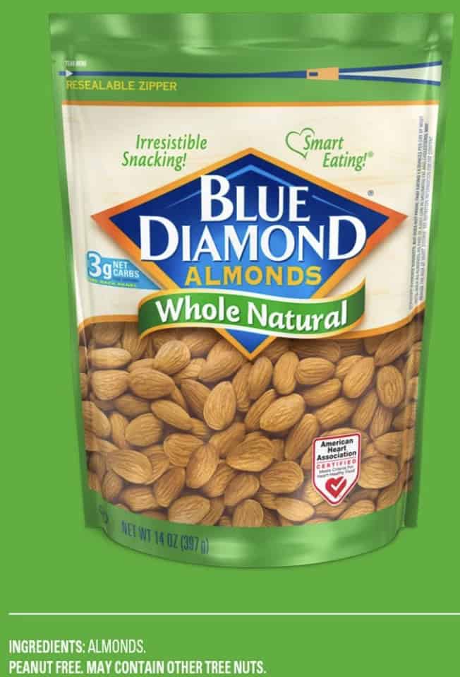 blue diamond almonds